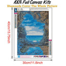 Scenery 5D DIY Full Round Drill Diamond Painting Cross Stitch Art (B936)
