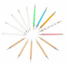 15 Pcs Dotting Tools Set, Ball Stylus Embossing Pattern Clay Sculpting Carv B5Z1