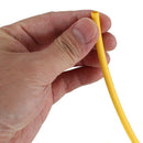 4.5mm 0.177" Yellow Heat Shrinkable Tube Shrink Tubing 10M 32.8Ft Length