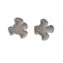 2Pcs  Microwave Oven Turntable Roller Guide Support Coupler Tray Shaft3cY