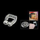 Soft Plastic Stop Snoring Device Anti Snore Night Sleep Aid w Clear Box Cas