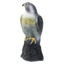Lifelike Eagle Decoys Hawk Scarecrow with Bright Eyes - Home Garden Decoration