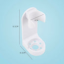 Toothbrush  2pcs Electric Holder No Drills Organizer Removable 4.5x9.5cm for
