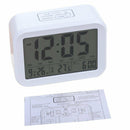Digital Alarm Clock,Talking Clock with 3 Alarms 7 Sounds Optional Weekday A L2Q1