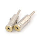 2pcs Car Auto Stereo Radio Antenna Adaptor Aerial Connector Plug ISO 3C %ã€Š
