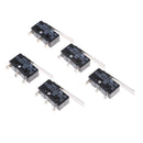 5Pcs Micro Limit Switch Long Lever Arm Subminiature SPDT Snap Action OZ