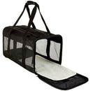 Collapsible Pet Carrier For Cat And Puppy,Top Loading, Sturdy Bottom, Adjus