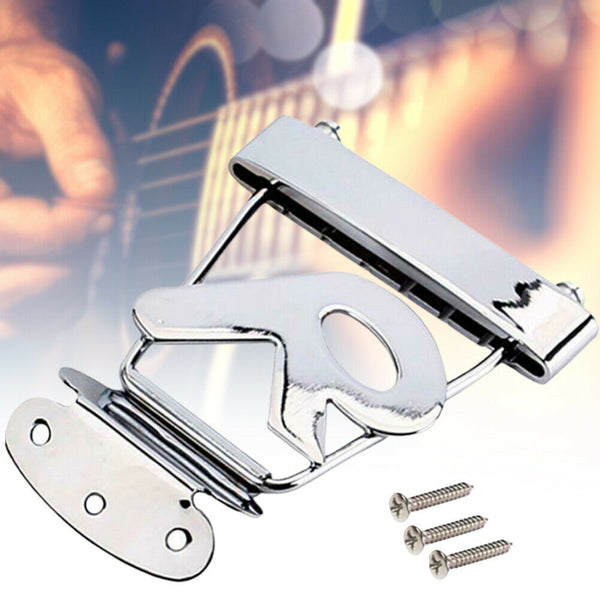 Guitar Tailpiece R Trapeze Electric Bridge Replacement Folk Accessories 6 String