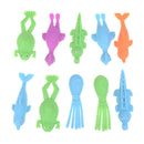 1Pc cute stretchy finger slingshot sticky flying marine animal kids toys R_3C