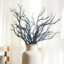 1 Bunch Of Blue Artificial Pine Branches Branch Accessories for Christmas DIY