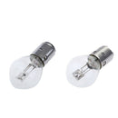 2x Clear Halogen White Light Bulbs 12V 35W For Headlights Fog Lights BA20D S2