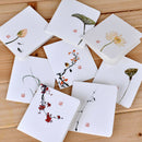 5pcs/pack Classical Chinese Greeting Card Diy Birthday Christmas Blessing C JR