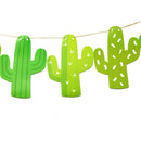 1set Cactus Garland Banner For Bunting Garland Party Favors Home Decoration 3c