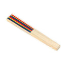 7-inch Bamboo Rainbow fan Folding Summer Accessory For Dance Decoration Wed