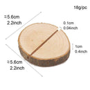 10x Wooden Banquet Wedding Clip Number Display Recipe Reserved