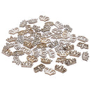 50pcs Crown Pattern Wooden Art Collection Craft for Handmade Home DecorationJBTE