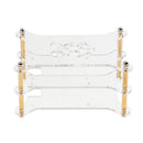 2Set Clear Acrylic Cluster Case 2 Layer Shelf Stack For Raspberry Pi 3/2