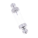 Sliver Double Head Solenoid Regulator CO2 Aquarium Aluminum Alloy Aquarium CO2