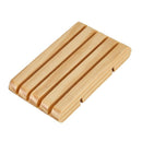 Wooden Home Bathroom Shower Soap Box Dish Plate Holder Drip Tray Case Conta