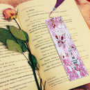 5D Diamond Painting Iron Tower Pattern Leather Bookmark Book Marks For DIY Craft