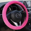 Plush Winter Warmer Car Steering Wheel Cover Protective Sleeve Wheel Protector