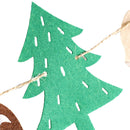 jungle animal banner cartoon forest hedgehog squirrel fox garland party decor 3c