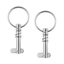 Stainless Steel Quick Release Pin w/ Ring 6.3X40mm for Boat Bimini Hinge