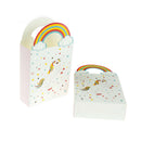 10pcs Rainbow Unicorn Gift Box Party Candy Box Packages Kids Birthday Decor  Z