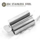 3.3*6.3cm Stainless Steel Rolling Toothpaste Squeezer Wringer Durable Dispe N2F7