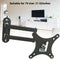 17-32inch Wall Mounted Screen Universal Adjustable Angle TV Bracket Easy Install