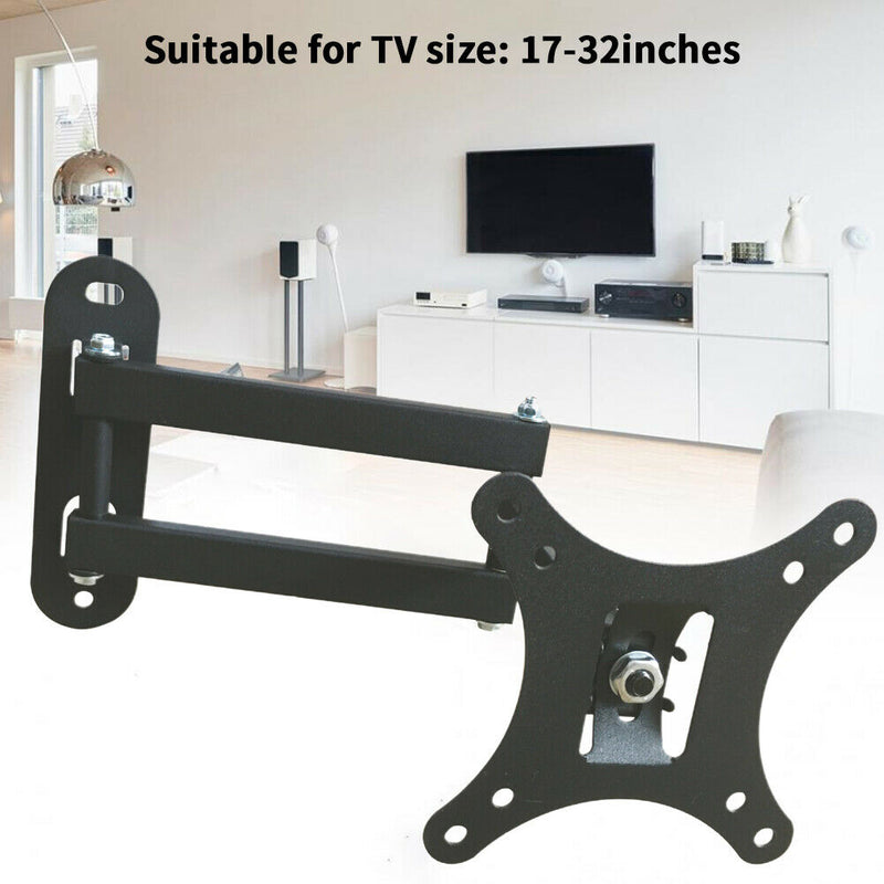 17-32inch Wall Mounted Screen Universal Adjustable Angle TV Bracket Easy Install