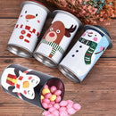 Christmas Candy Iron Box Candy Cans Kids Gift Sweets Box Christmas Candy  3C
