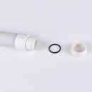 2x Bathroom Flexible Anti-odor Pipe Sink Basin Water Drain Hose Tube Kitchen