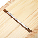 1X(Household Wooden Soap Cutter Box Pine Material Balancing Apparatus Accur