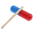 Colorful Rhythm Shaker with Mallet for Children Kids Music Early Education