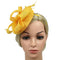 2x Lady Feather Fascinator Clip Hair Bridal Race Derby Pillbox Hat Headband