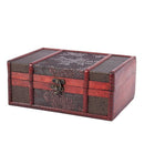 Treasure Box 9.0inch Grape Small Trunk Box for Jewelry Storage,Treasure Car