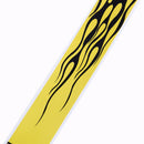 12pcs fluorescent yellow arrow wraps for fletching carbon fiberglass arrow M&O