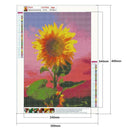 5D DIY Full Drill Diamond Painting Sunflower Cross Stitch Craft Kit (z1312)