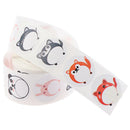500pcs/roll animal Stickers for seal labels gift panda Packaging StickersB Kw