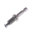 1/4"6mm Hex Shank Keyless Drill Bit Chuck Adapter Converter Quick Change T BX