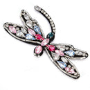 Sequined dEBgonfly Patch for Clothes Sewing on Rhinestone Beaded Applique DIY V3