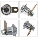 Tubular Cam Locks W/Keys Zinc Alloy Electric Cabinet For Car Rv Yacht Box L