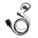 2x G Shape Ear-Hook Earpiece Earhook Earphone Mic for Baofeng Walkie Talkie