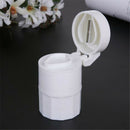 Portable 4 Layer Pill Tablet Crusher Grinder Splitter Divider Storage B OLA