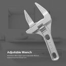 Aluminium Alloy Large Open Adjustable Wrench Universal Spanner Repair Tool