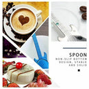 5 Pcs Guitar Coffee Teaspoons Spoon, Musical Demitasse Spoon Stainless Stee F1O5