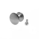 10Pcs Flat Steel Cabinet Door Knob Drawer Bin Dresser Wardrobe Handle Pull