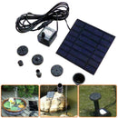 Solar Panel Power Water Pumps For Fountain Pool Pond Garden Plant Aquarium