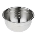 17.5cm Stainless Steel Metal Deep Mixing Bowls Caterer Salad Spaghetti Pasta